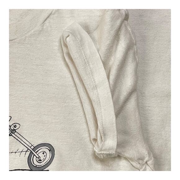 Vintage 80s Cheetos “Cheesy Rider” Mouse Biker Tee – Hanes USA Single Stitch – M - Picture 10 of 12